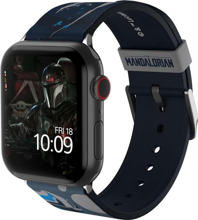 Produktbild Moby Fox Armband Smartwatch Star Wars Beskar Armor 22 mm (22 mm, Edelstahl, Silikon)