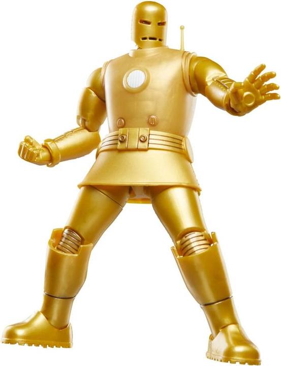 Produktbild Hasbro Iron Man Marvel Legends Actionfigur Iron Man (Model 01-Gold) 15 cm