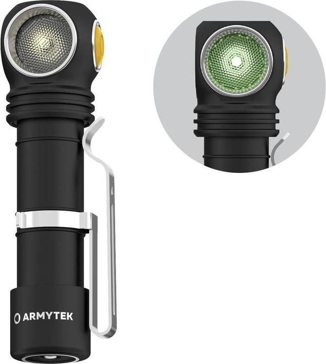 Actual product image ArmyTek Wizard C2 WG Warm LED headlamp battery-powered 1100lm 13h F09201W (1100 lm)