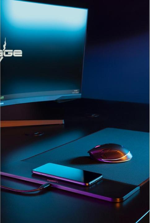 Image du produit Urage Tapis de souris de jeu "Lethality 460 Power", noir, Ind