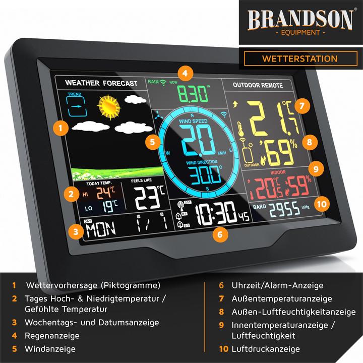 Produktbild Brandson Funkwetterstation