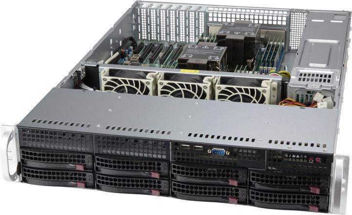 Supermicro Gehäuse SuperChassis CSE-825BTQC-R1K23LPB Black