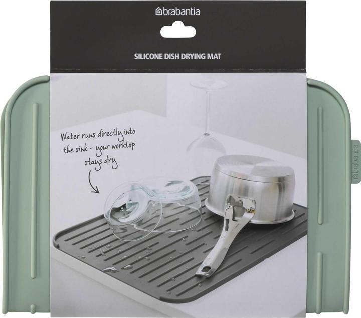 Actual product image Brabantia Drip mat Sink side Light green