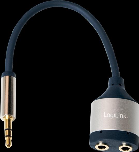 Actual product image LogiLink Audio Splitter (Jack adapter)