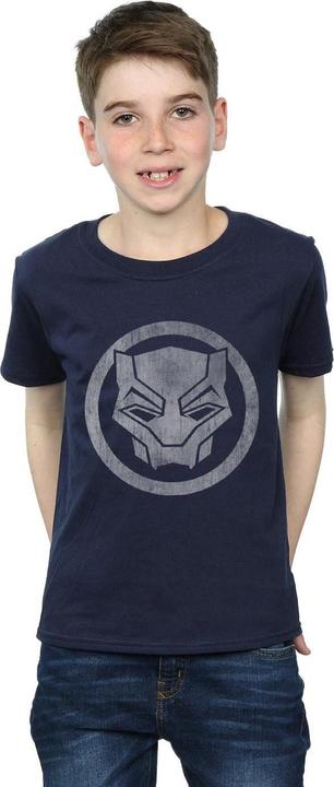 Immagine prodotto Maglietta Black Panther Icon Distressed Boys (140, 146)
