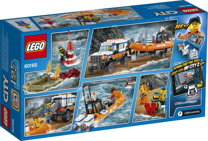 Produktbild LEGO Geländewagen mit Rettungsboot (60165, LEGO City)