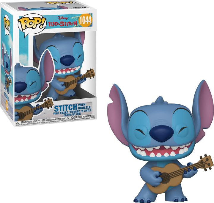 Actual product image Funko POP! - Lilo & Stitch: Stitch with Ukelele