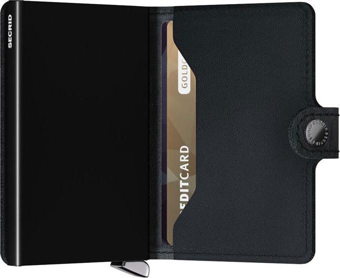 Produktbild Secrid Miniwallet Emboss Lines Black
