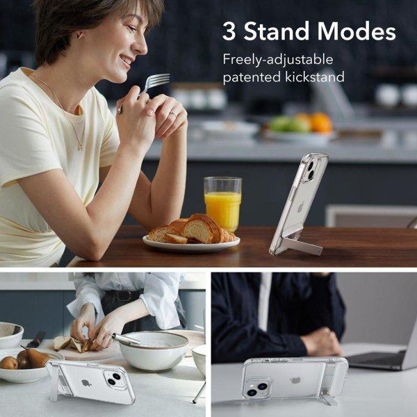 Image du produit ESR Étui Apple iPhone 14 - Étui rigide Air Shield Boost anti-choc/anti-rayures avec socle (Apple iPhone 14)