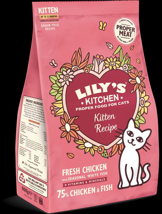 Produktbild Lily's Kitchen Kitten Recipe (Junior, 1 Stk., 800 g)