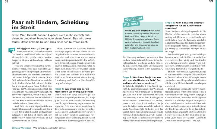 Produktbild Hilfe bei Scheidung und Trennung (Deutsch, Ruth Bohnenkamp, 2022)