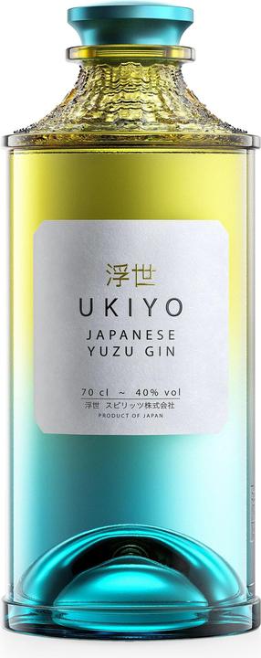 Ukiyo Japanese Yuzu Gin (1 x 70 cl)