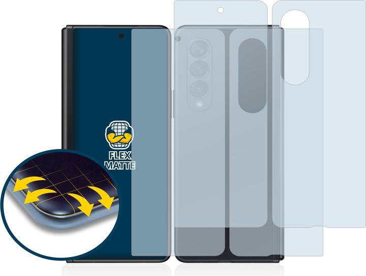 Produktbild BROTECT Full-Cover Displayschutz Matt (2 Stück, Samsung Galaxy Z Fold3)