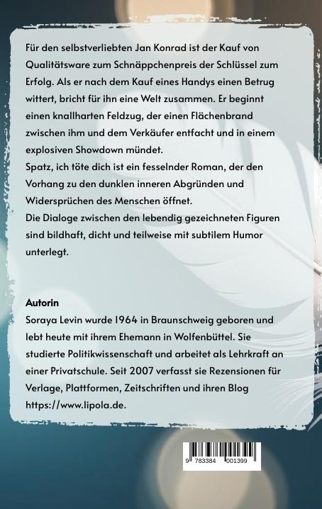 Image du produit Spatz, Ich TÖte Dich (Allemand, Soraya Levin, 2024)