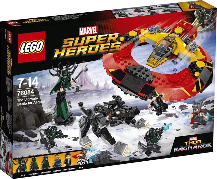 Immagine prodotto LEGO Marvel Super Heroes La resa dei conti definitiva per Asgard (76084, LEGO Marvel)