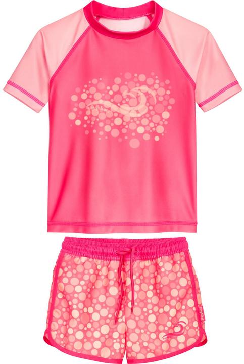 Playshoes UV-Badebekleidungsset Tupfen Koralle Gr. 98/104 (104)
