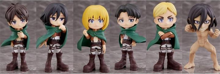 Image du produit YuMe Attack On Titan présentoir figurines mini Anime Series 9 cm (6)