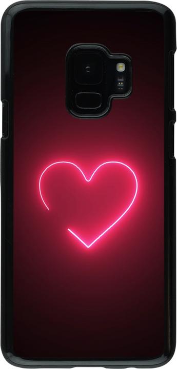 Actual product image PhoneLook Cover Valentine 2023 single neon heart (Samsung Galaxy S9)