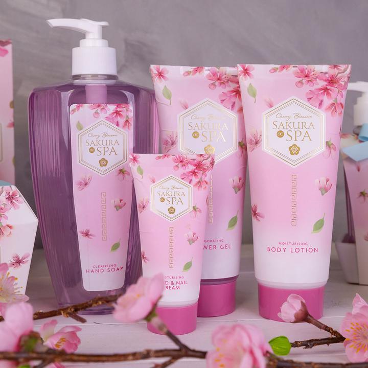 Produktbild Accentra Seifenspender mit Handseife SAKURA SPA (Flüssigseife, 760 ml)