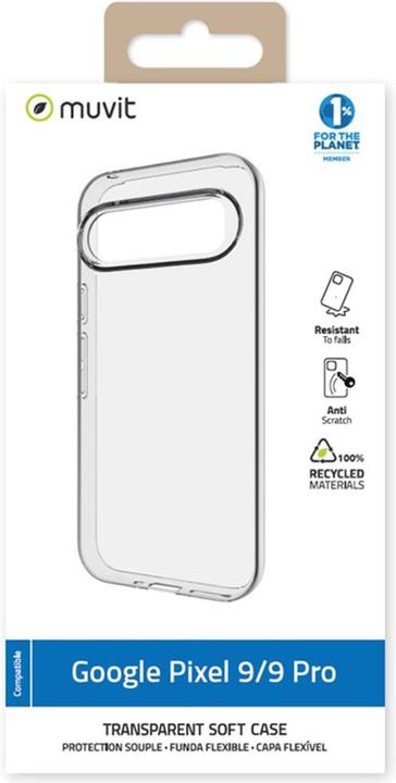 Actual product image Muvit Cover for Google Pixel 9 Pro / 9 Soft (Realme 9 Pro+, Google Pixel 9)