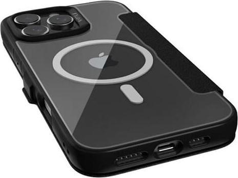 Actual product image Raptic iPhone 16 - Urban Folio schwarz - Outdoor Flip Etui mit Magsafe funktion (Apple iPhone 16)