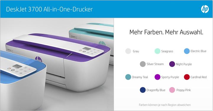 Produktbild HP DeskJet 3750 (Tintenpatrone, Farbe)