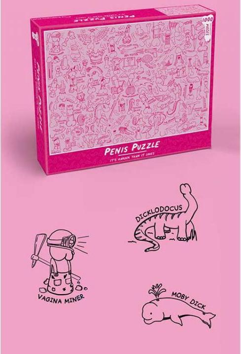Actual product image TOP Penis puzzle (Dice games)