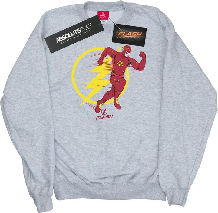 The Flash Running Emblem Sweatshirt Jungen
