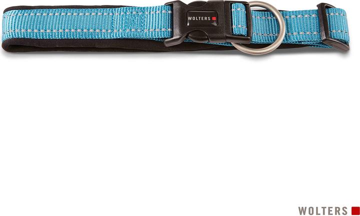 Produktbild Wolters Soft & Safe Halsband Gr.7 55-60 cm x 3,5 cm aqua/schwarz (7, Hund)