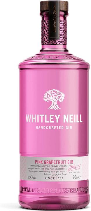 Image du produit Whitley Neill Gin sec au pamplemousse rose (1 x 70 cl)