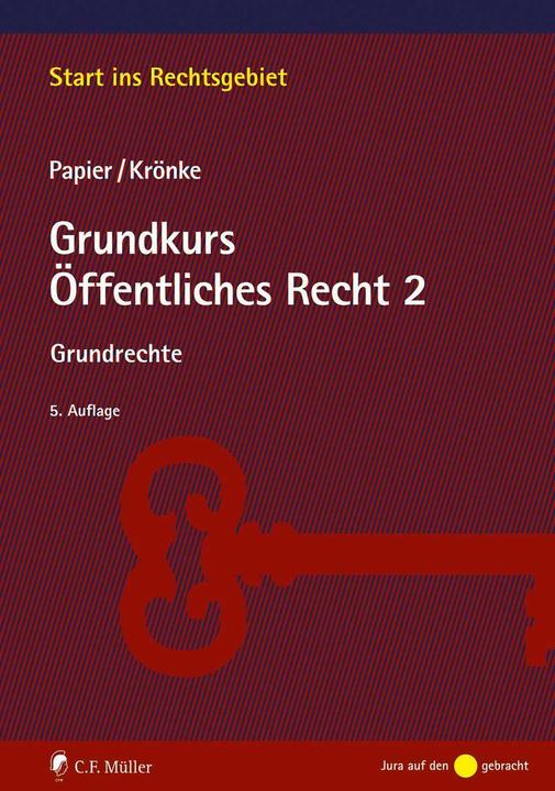 Immagine prodotto Grundkurs Öffentliches Recht 2 (Tedesco, Hans-Jürgen Paper, Christoph Krönke, 2024)