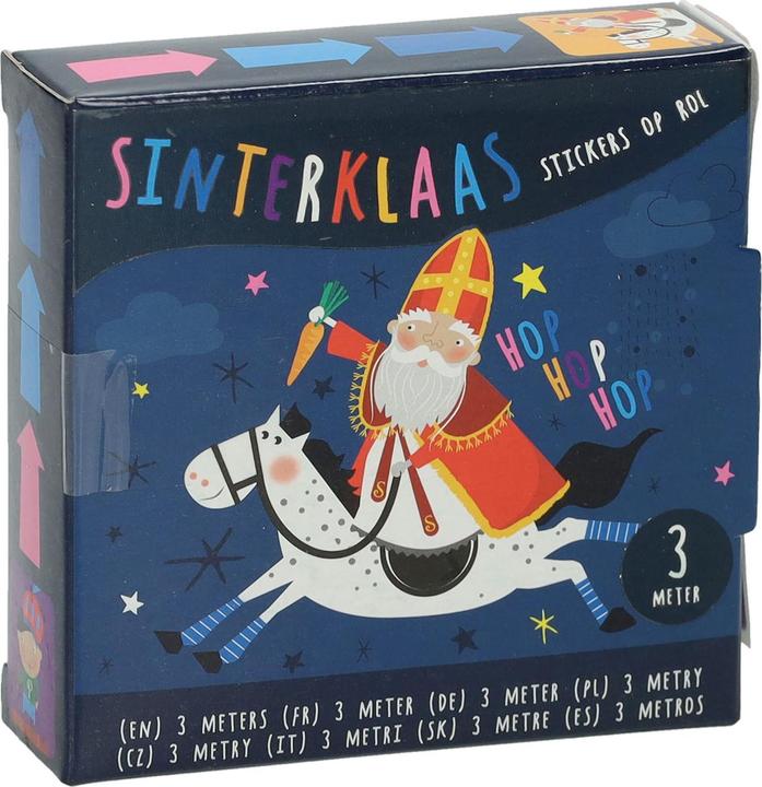 Produktbild Wins Holland Sinterklaas-Aufkleber auf einer Rolle, 3 Meter