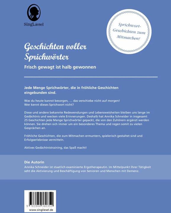 Produktbild Frisch gewagt ist halb gewonnen (Deutsch, Annika Schneider, 2018)