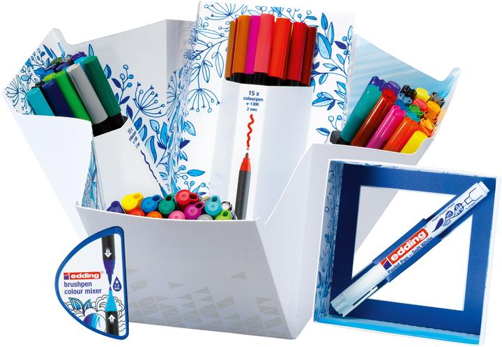 Produktbild Edding Happy Big Box 1340 + 1300 (Mehrfarbig, 70 x)