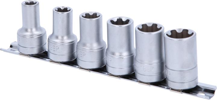 KS Tools 3/8" Torx E-Plus socket set, 6 pcs, EPL10-EPL20 ( 911.3130 )