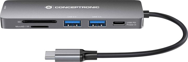 Actual product image Conceptronic USB C zu (USB-C, 6 Ports)