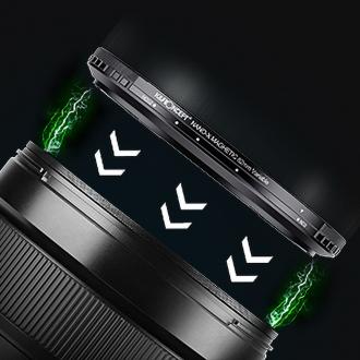 Produktbild K&F Concept Grauer einstellbarer Magnetfilter Nano-X MRC Fader ND2-32 - 72 mm (72 mm, ND- / Graufilter, 72 mm)