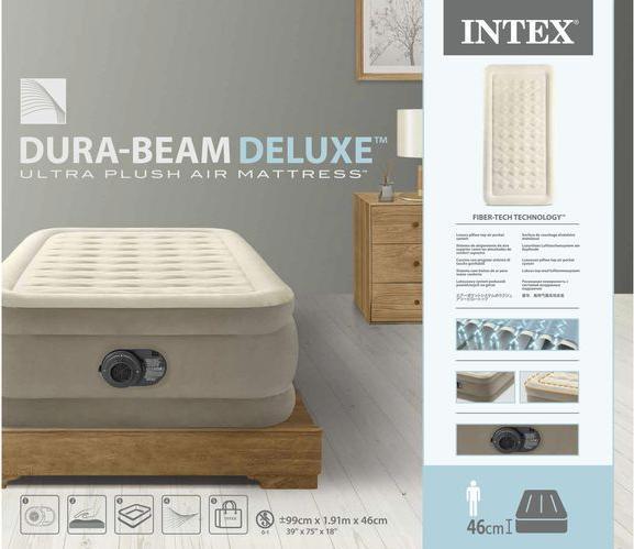 Produktbild Intex Dura-Beam Deluxe Ultra Plush Queen (100 x 190 cm)