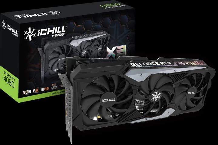 Produktbild Inno3D GeForce RTX 4080 iChill X3 (16 GB)