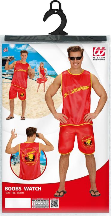 Actual product image Widmann Boobs Watch lifeguard costume (S)