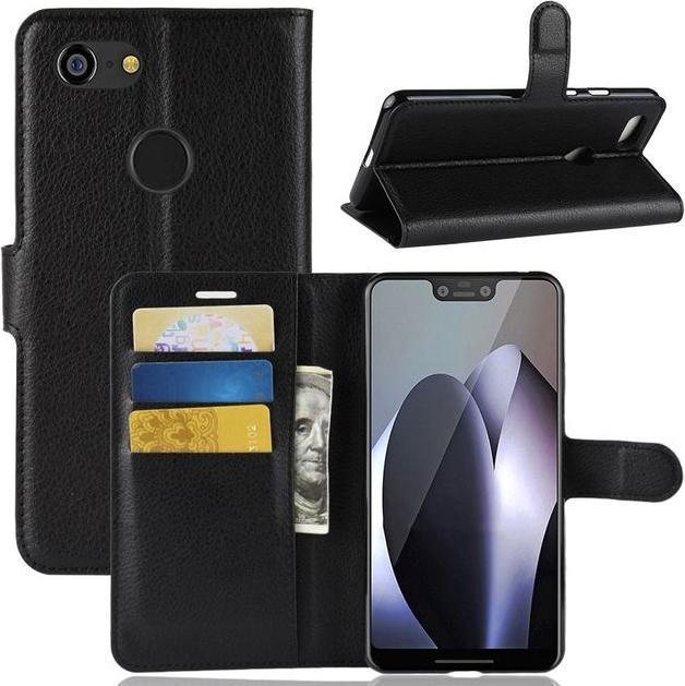 Produktbild MU Classic Litchi Leder Bookcover Series (Google Pixel 3)