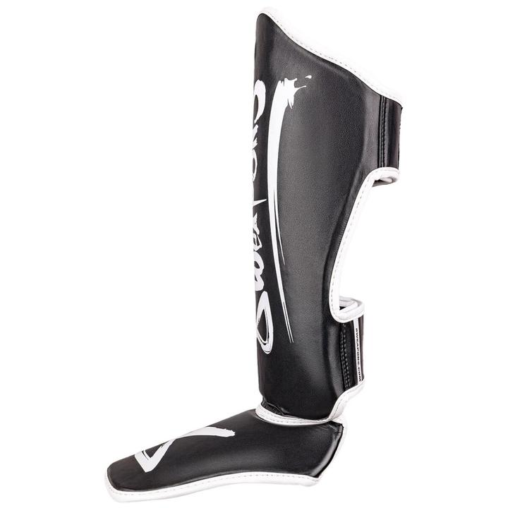 Actual product image 8Weapons Shin Guards, Kids, Unlimited 2.0, black-white, L/XL (L)