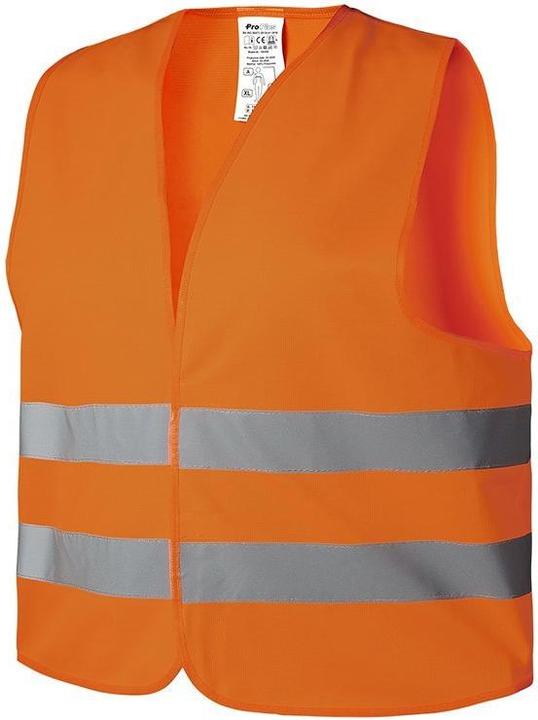 IWH Pannenweste/Warnweste, DIN EN 471, Polyester, orange 100 % Polyester, flueoreszierend, neon-orange (One Size)