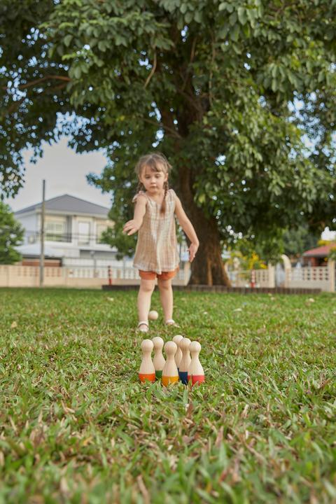 Actual product image Plantoys Bowling Set