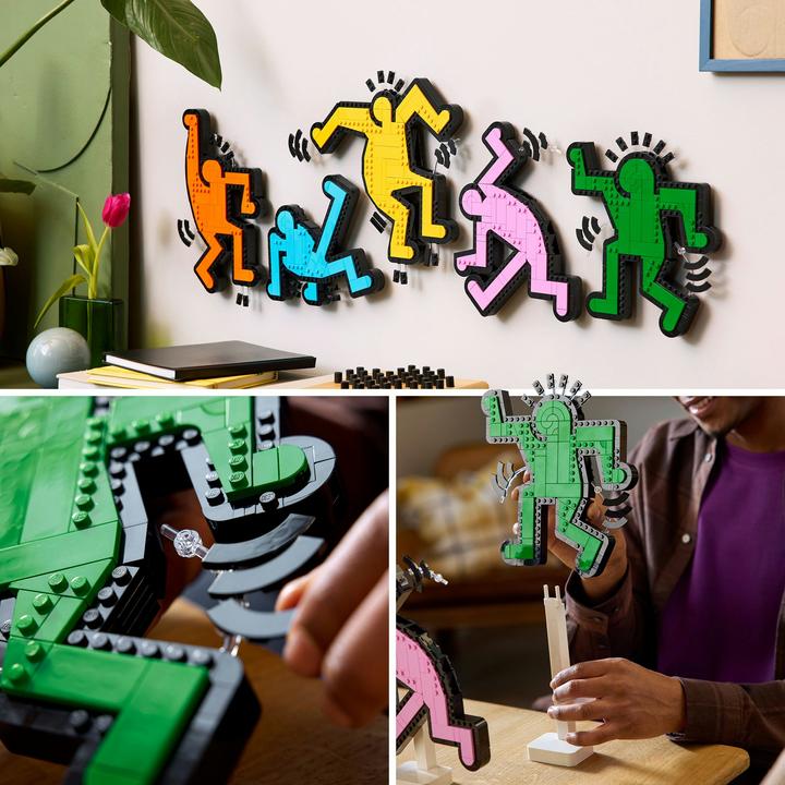 Image du produit LEGO Keith Haring - Figures dansantes (31216, LEGO Art)