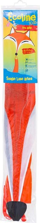 Produktbild Invento Drachen Ecoline Fox Kite 96x76 cm, ab 5 Jahren, inkl. Griff mit 25 m Schnur