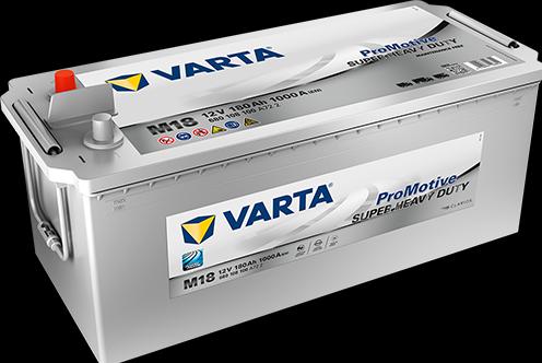 Actual product image Varta M18 Promotive Silver truck battery (12 V, 180 Ah, 1000 A)
