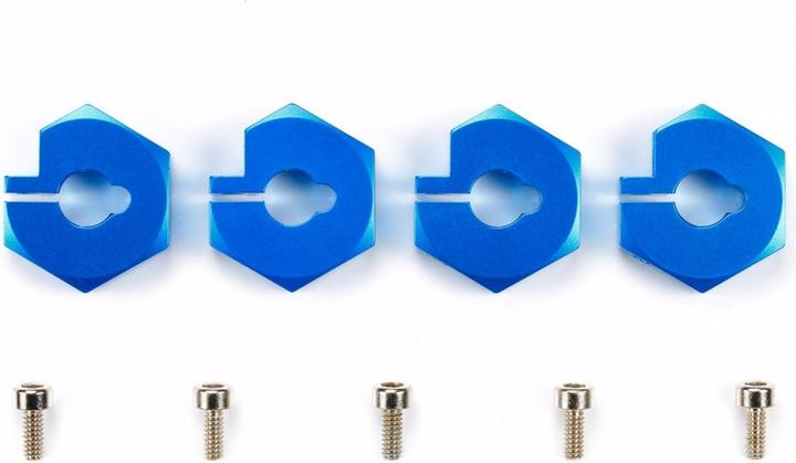 Actual product image Tamiya Clamp Type Alu Wheel Hubs Narrow Tread(4)