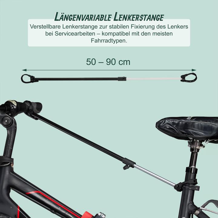 Actual product image Relaxdays Bicycle mounting stand