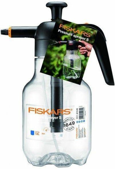 Produktbild Fiskars Drucksprüher, Für Pflanzenbehandlungen auf Wasserbasis, Einstellbares Sprühbild, Sicherheits (1.80 l)